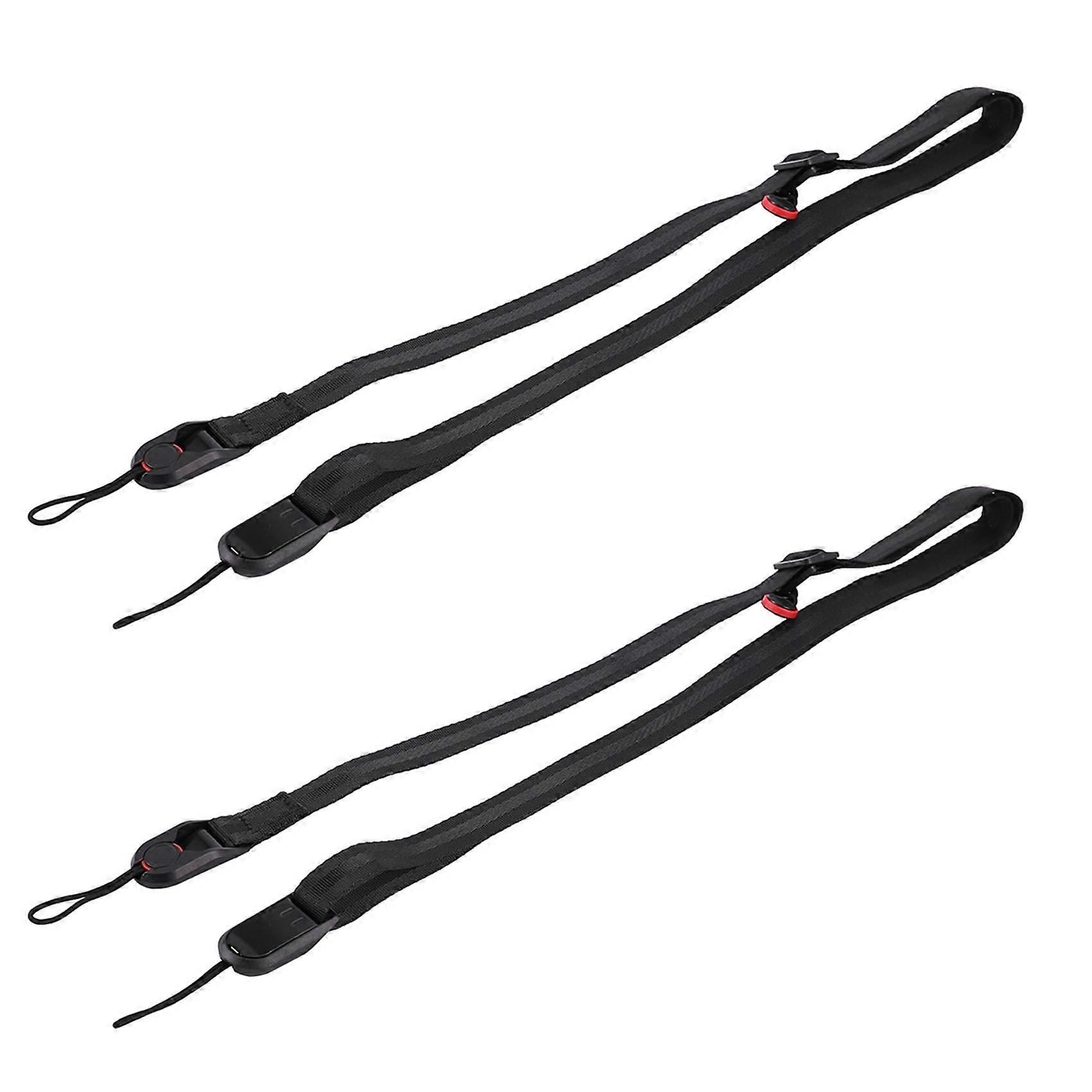 2X Black Slr/Dslr Camera Strap Quick-Release Nylon Neck Shoulder Slr Camera Multi-Function Strap for Goprp Camera
