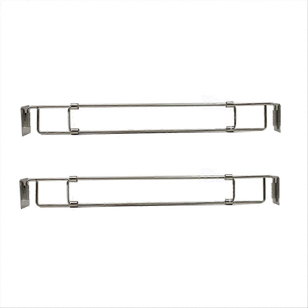 RV Secure Adjustable Bars, Food Stabilizers for RV Refrigerator (2Pc)
