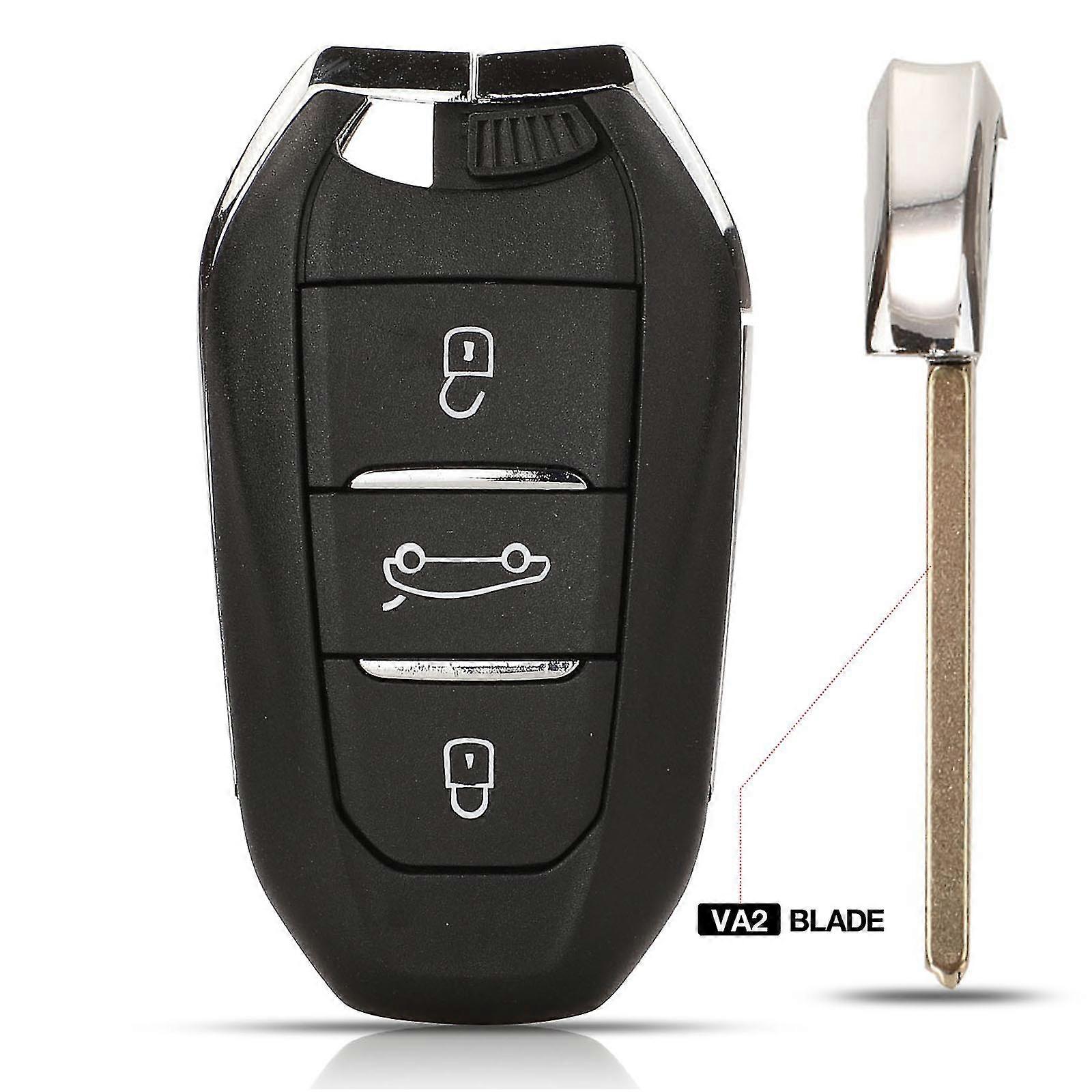 Key Replacement Shell No Chip No Electronics for Citroen DS4 DS5LS Car Key Case