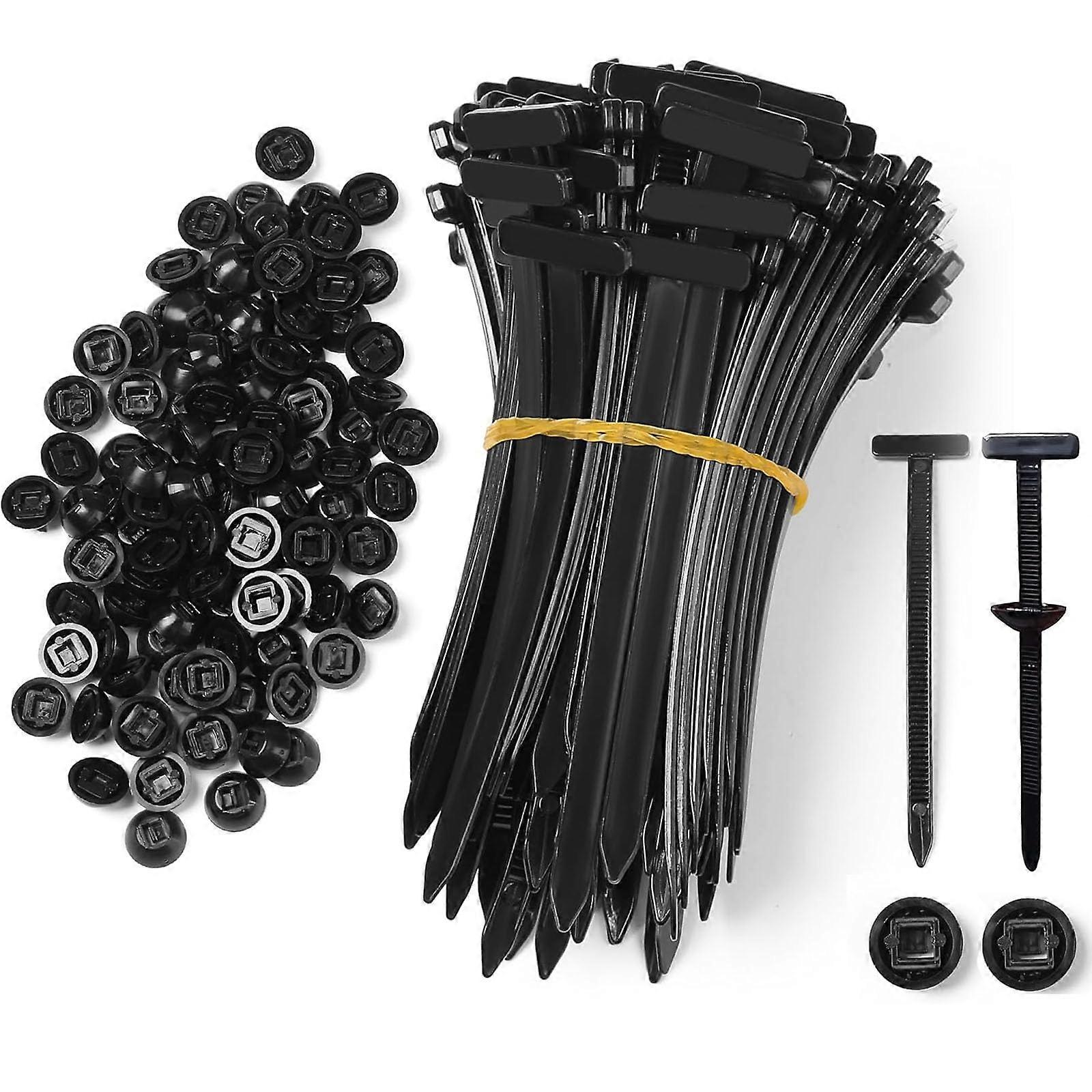 Heavy Duty Nylon Cable Ties with Secure Locking for Automotive  and MultiPurpose Use, 50 Pack