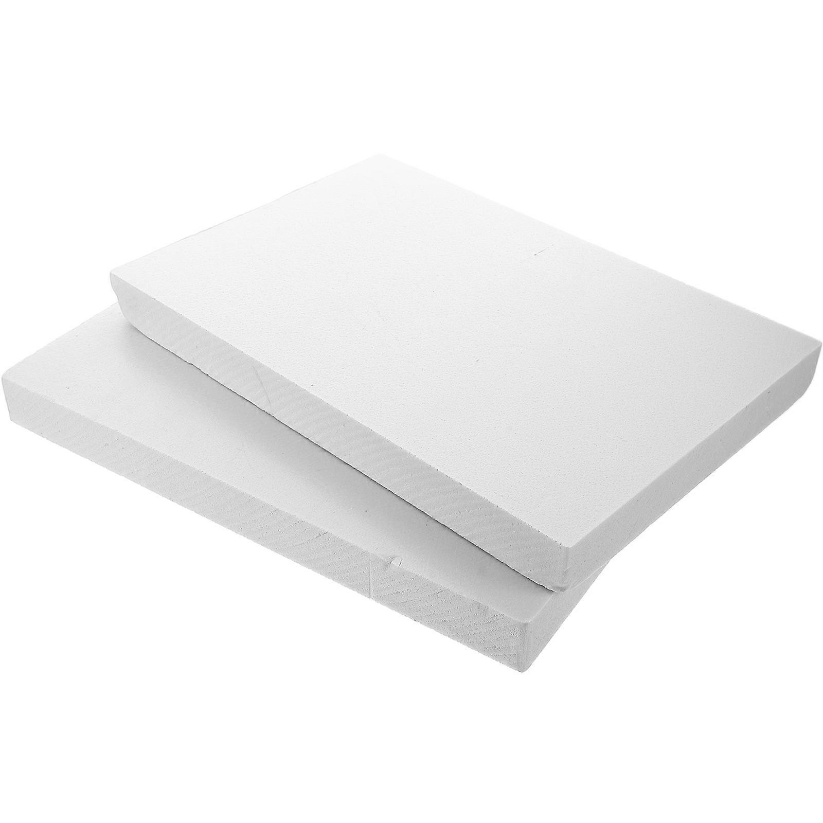 Diorama Foam Board Model for Crafting 2Pcs White Foam Sheets for DIY