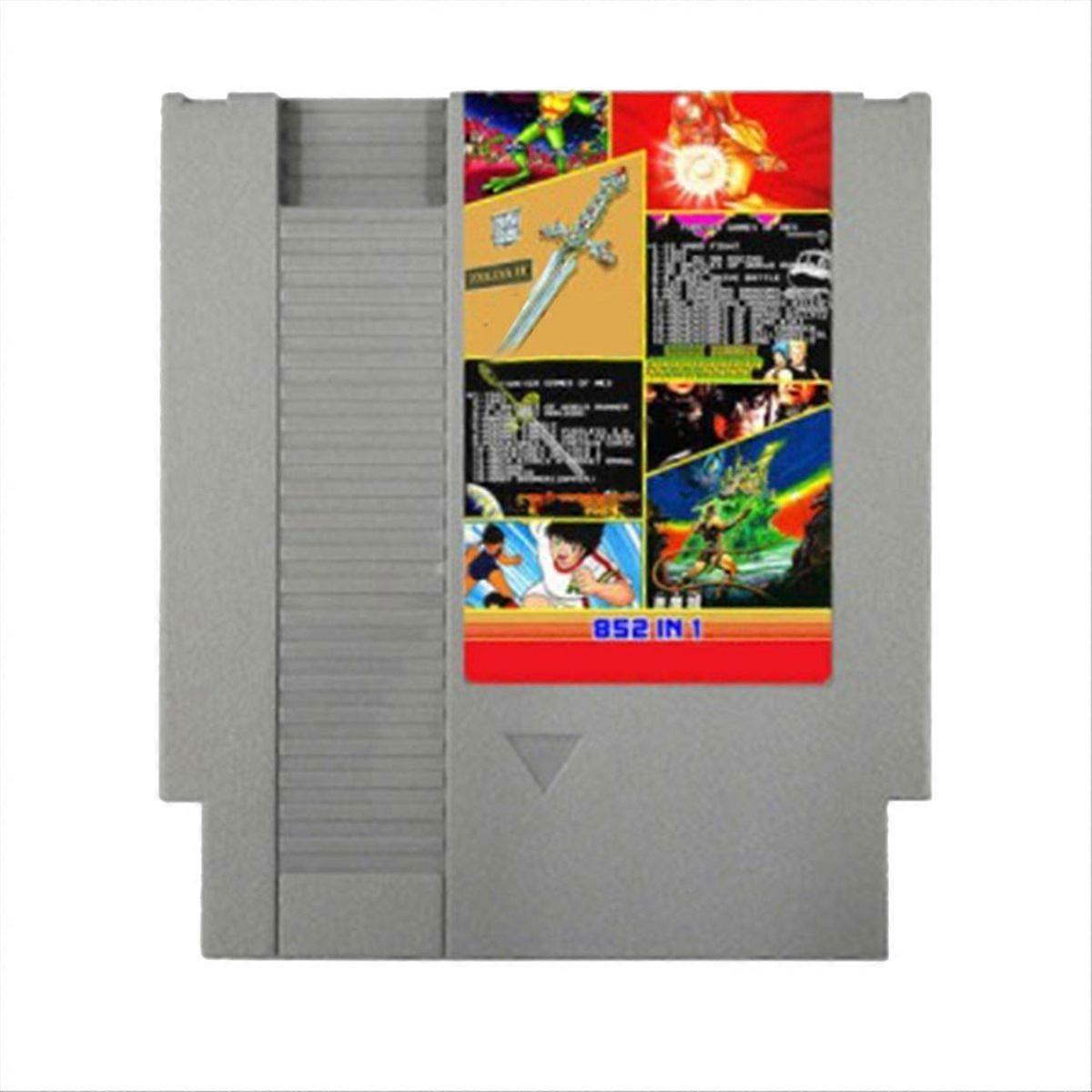852 in 1 Game For Game Console silver gray