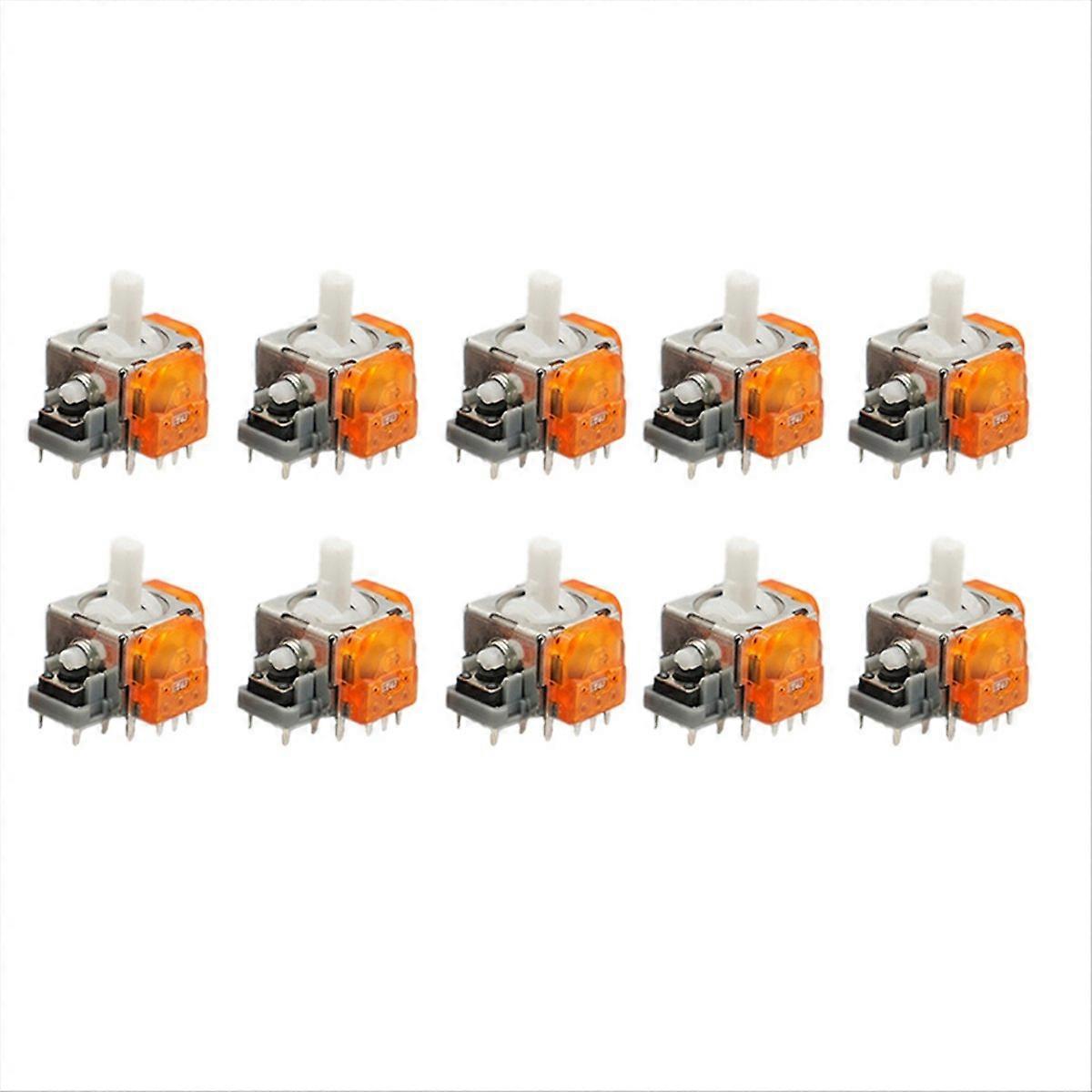 5Pair Anti-Drift TMR Electromagnetic Joystick Gamepad Controller Repair Replacement Joystick Control