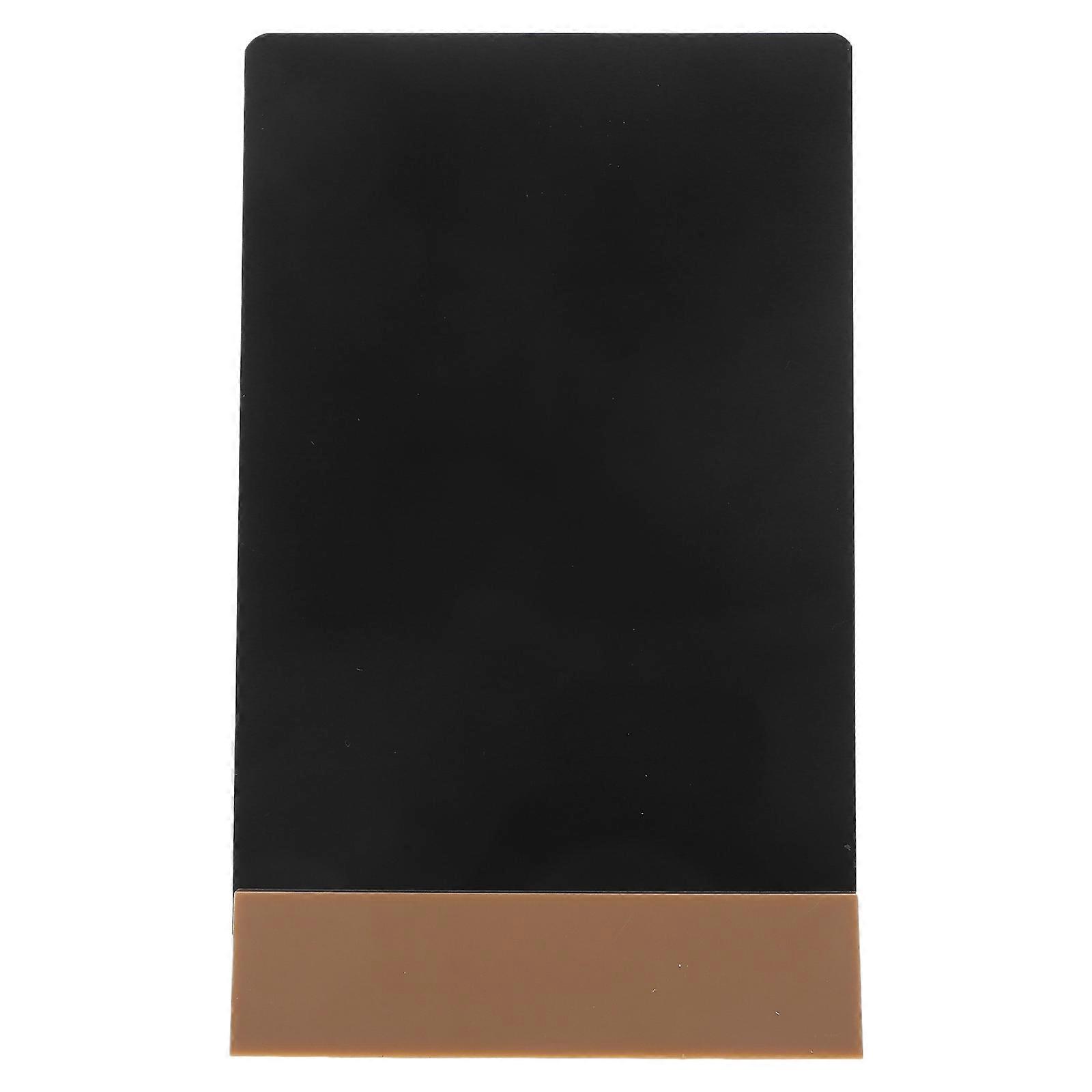 Chalkboard Sign for Decor Black Desktop Message Board