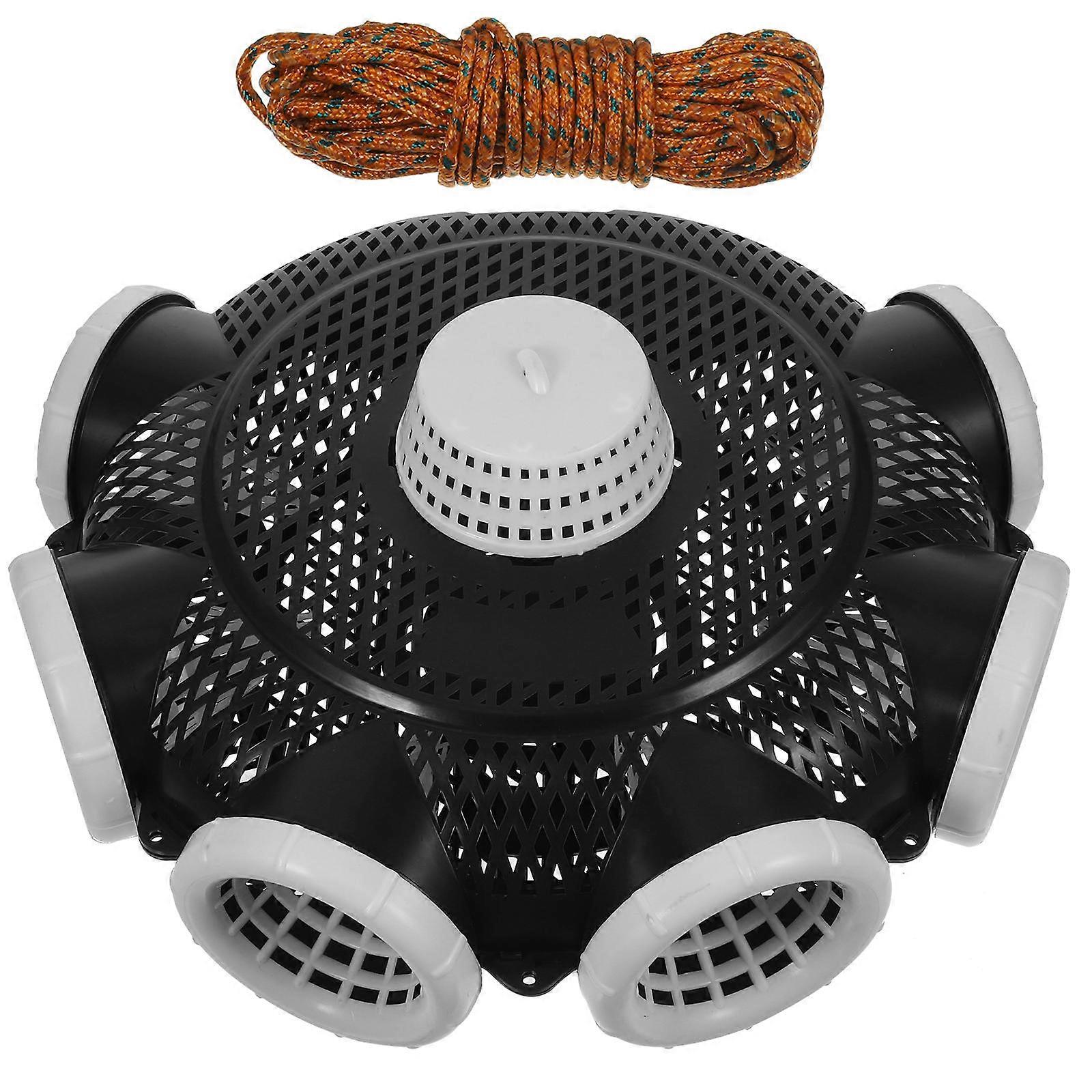 Fishing Trap Eel Catching Cage for Outdoor Use Lightweight Plastic Trap