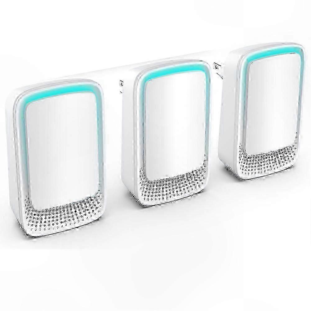 Negative Ion Air Purifiers for Home, 3-Pack EU Plug-Compatible Generators