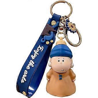 ComfyArt Men Women Elegant Creative Art Oil Painting Artist Character Keychain Key Ring, Boy Girl Valentine Lover Christmas Birthday Collection Gift B