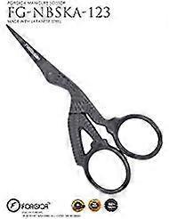 Hair Cutting Scissors Titanium Black 3 Inch Professional Shears Sharp Precision Cutting