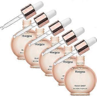 Hair Gloss Oil, Gloss Absolu Glaze Drops, Anti-Frizz Shine Enhancer Hair Oil, with Wild Rose Oil, Hydrated & Repair Dry Damaged Hair, 45ML