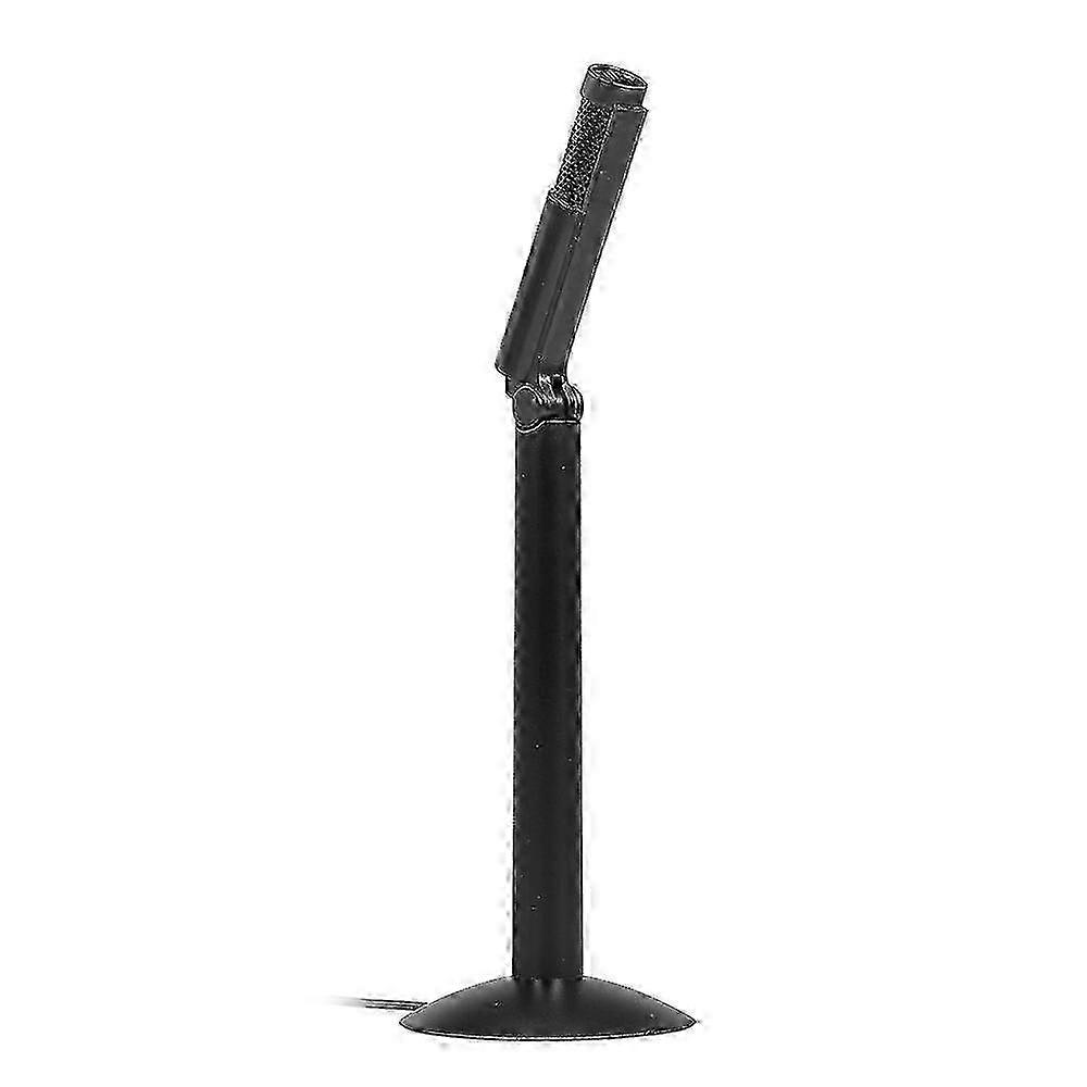 Microfone portátil de mesa com conector de 3,5 mm para videoconferências e gravações em PC e laptop (25-26 polegadas).