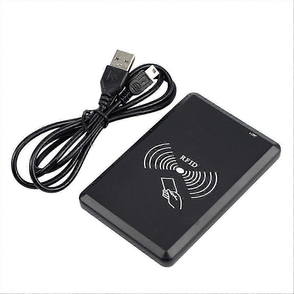 USB RFID Reader 125khz EM4100 TK4001 ID Contactless Sensitivity Smart Card Reader Support Window System