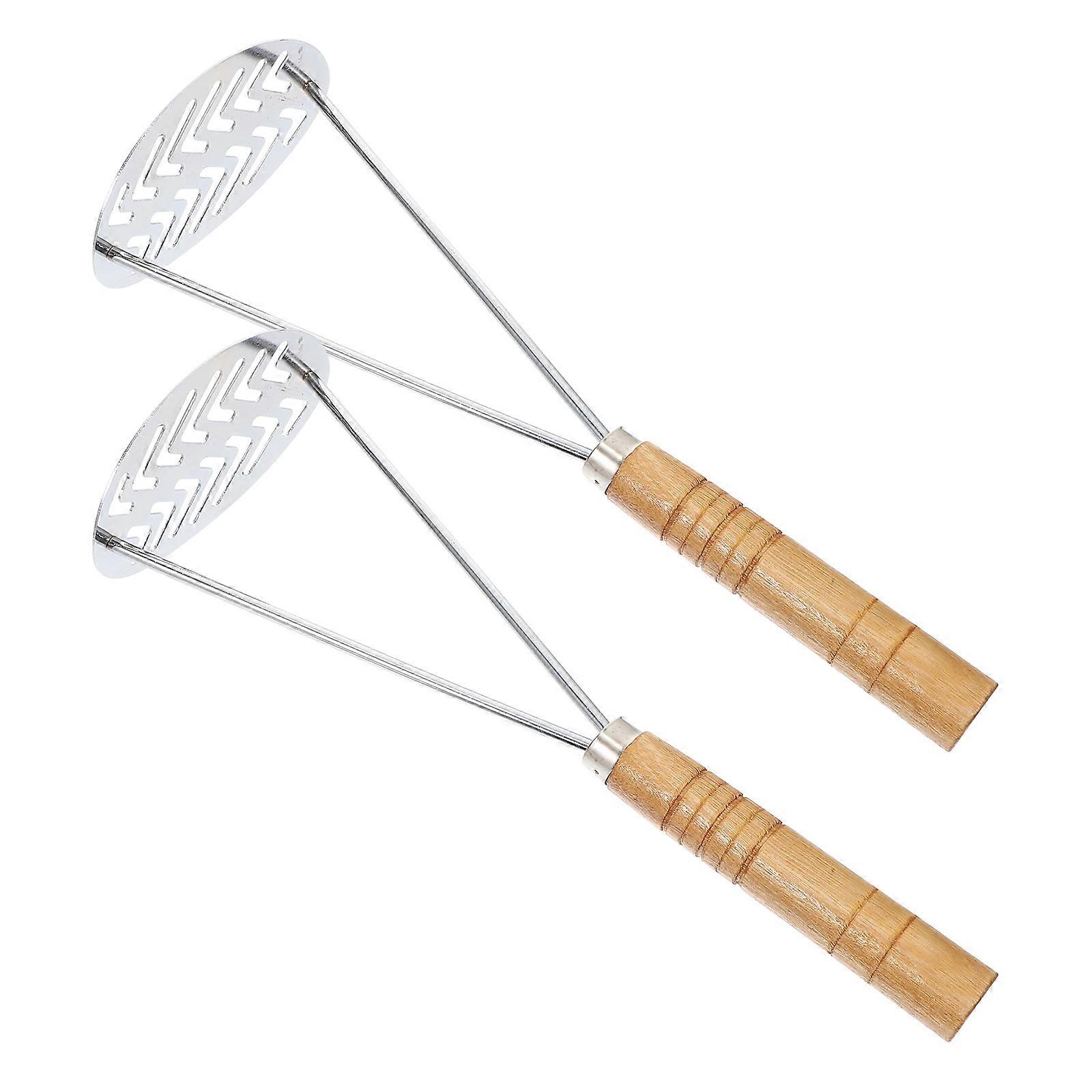Practical Kitchen Tool Potato Masher for Home Use 2Pcs Set