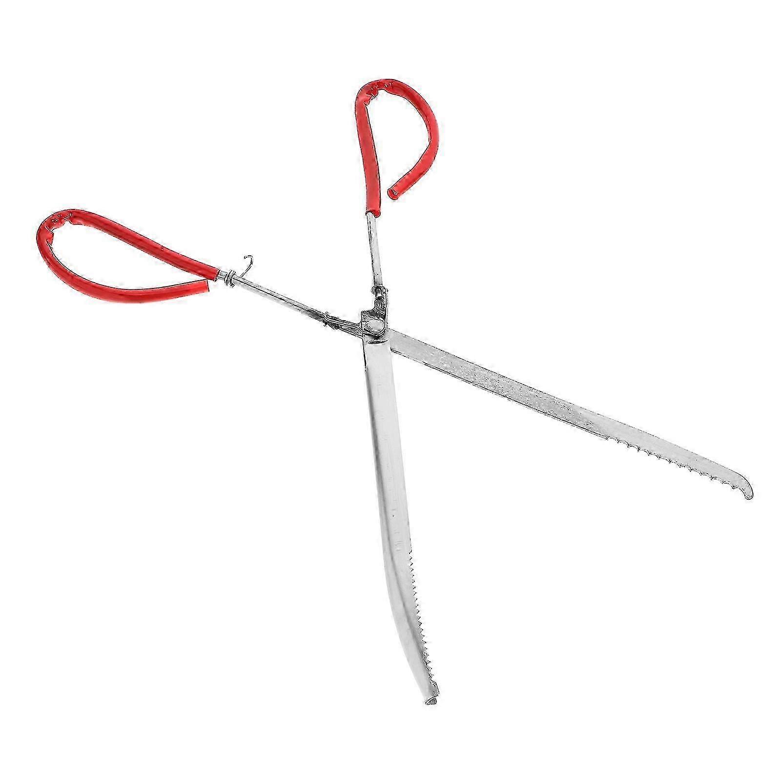 Multi-function Crab Clamp compatible Home Use Red Plastic Material 7 Inch