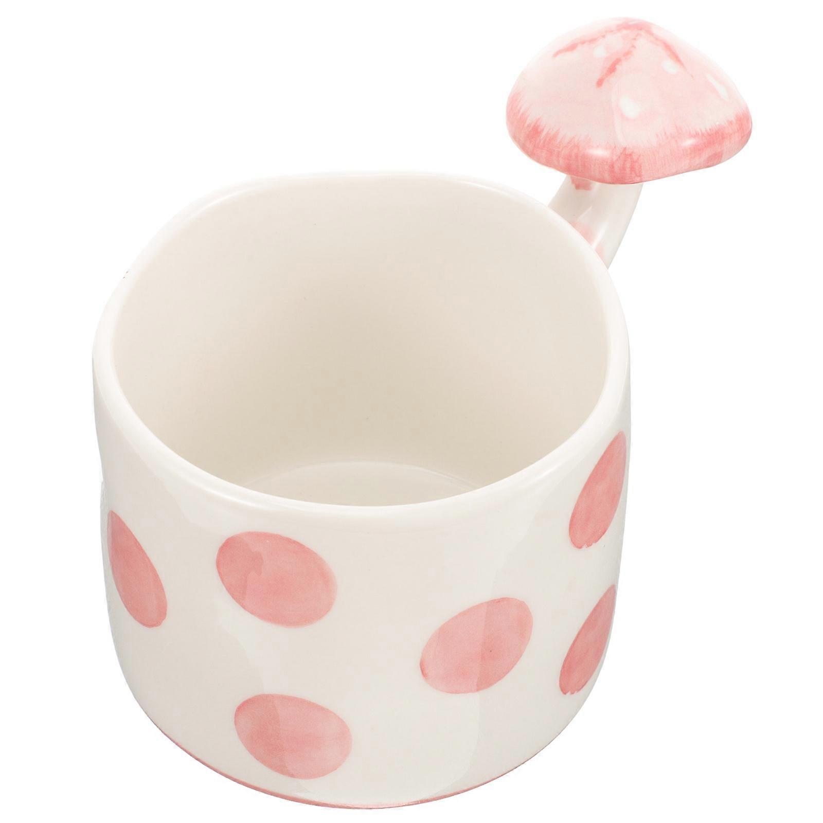 Funny Handle Design Ceramic Coffee Mug Office Use 1Set