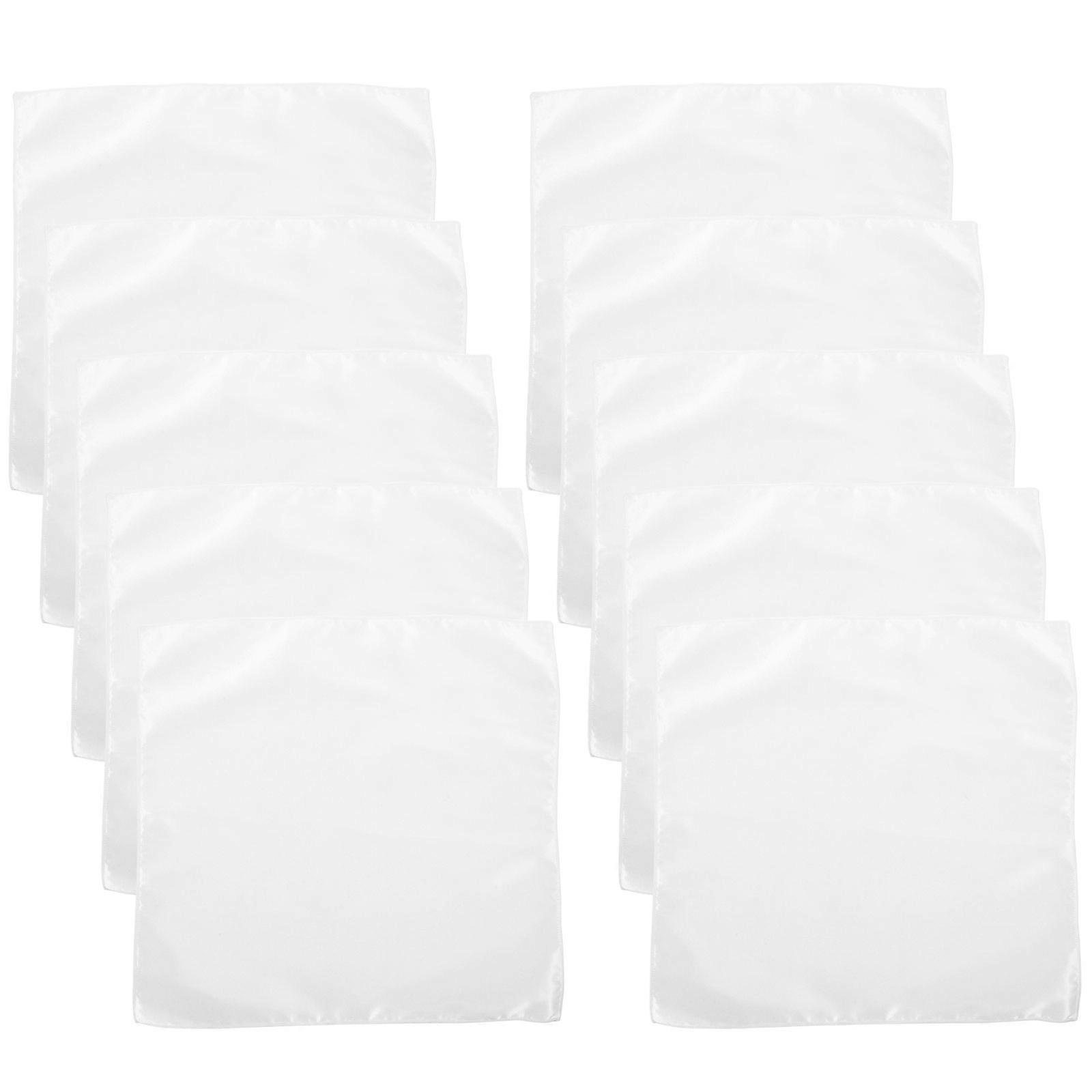 Wedding Napkin Cloth White for Kitchen Use 40 Sheets Set