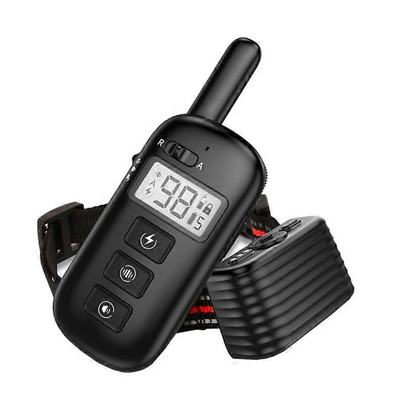 Remote Control Trainer Dog Collar Automatic Bark Stop Device, Specification: 1 Drag 1 (Red)
