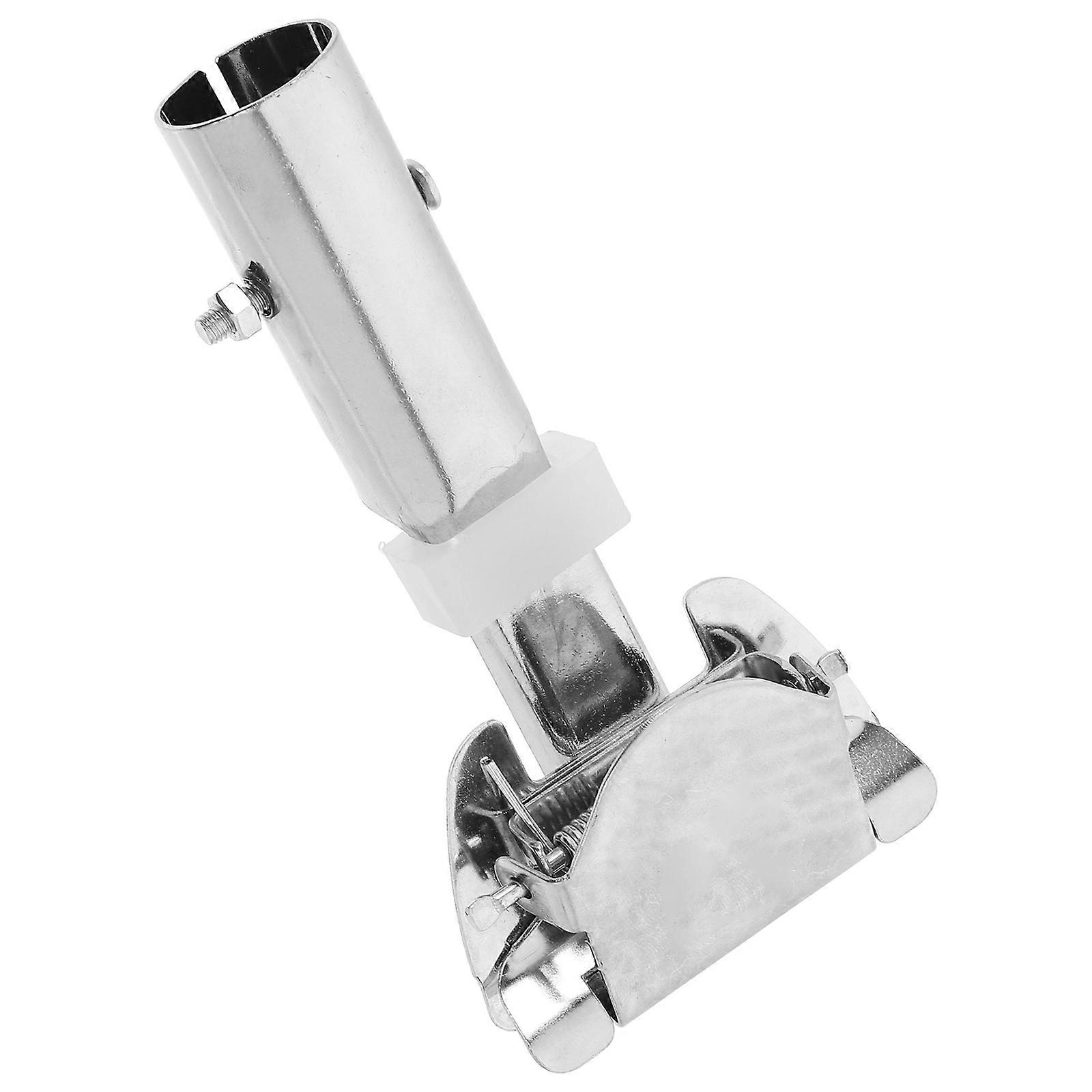 Silver Mop Pole Adapter for Mop Handle Clamp Replacement