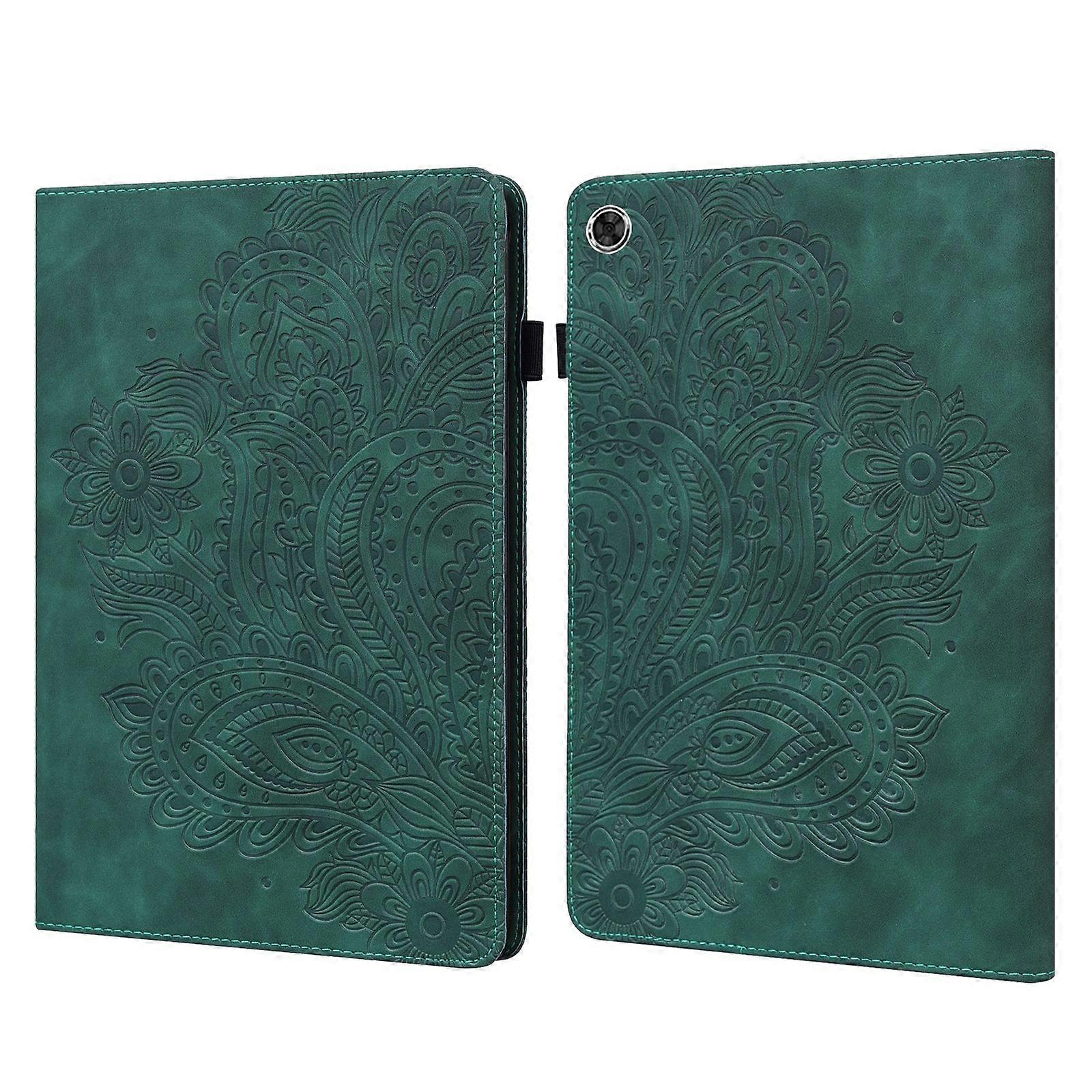 Embossed Pattern PU Case For Samsung Galaxy Tab A8 10.5 2021