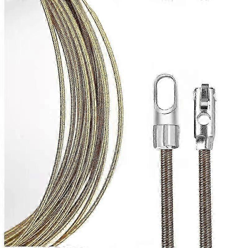 Electrical Spring Wire Threader, Wire Lead Threading Device Tool Fish Tape Faste