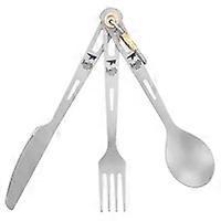Titanium cutlery set 3 units
