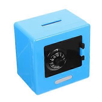 Casa Mini Strongbox Crianças Senha Cofrinho Plástico Dinheiro Pequeno Strongbox