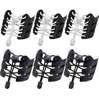 Pairs elastic shoelaces for adults and kids, no tie shoelaces l [MI]