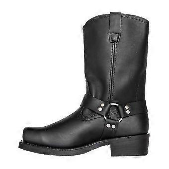 Herren Rev Up Harness Motorrad Freizeitstiefel Knöchel Casual Harness Stiefel