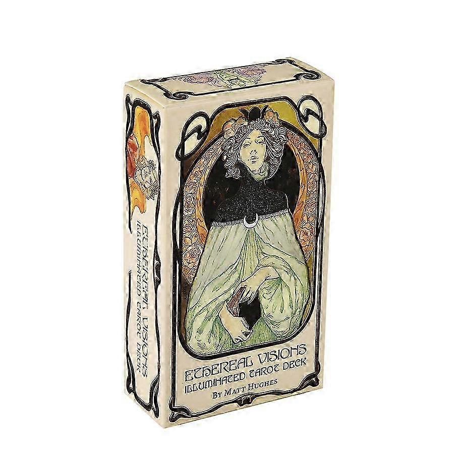 Æteriske visioner: Et oplyst tarotkort e
