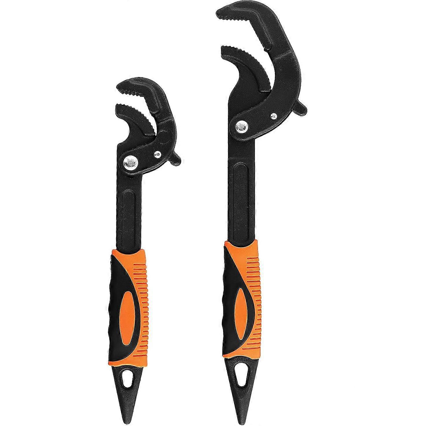 2pcs Multi-function Universal Wrench Set, 14-30mm, 30-60mm, Self-adjusting Adjustable Spanner