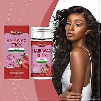 Hair Wax Stick voor Flyaway Control, Edge Styling, Broken Hair Fixing - Niet-vette Styling Wax Stick voor krullend haar en pruiken, Strong Hold Hair