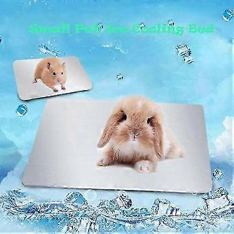 Kanin Kjøling Pad, Aluminium Pet Hamster Kjøling Ice Pad, Pet Kjøling Ice Bed, Rask kjøling