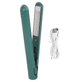 Fer à lisser portable à température constante et chauffage uniforme pour cheveux longs et courts, vert-cr