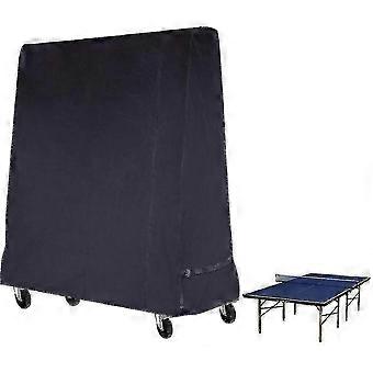 Housse de table de ping-pong étanche 165 x 70 x 185 cm Noir pour table de ping-pong