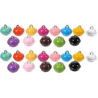 50Pcs Pet Collar Accessories Assorted Color Bell Pendants Decor