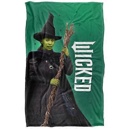 Wicked Elphaba Broomstick Soft Touch Blanket