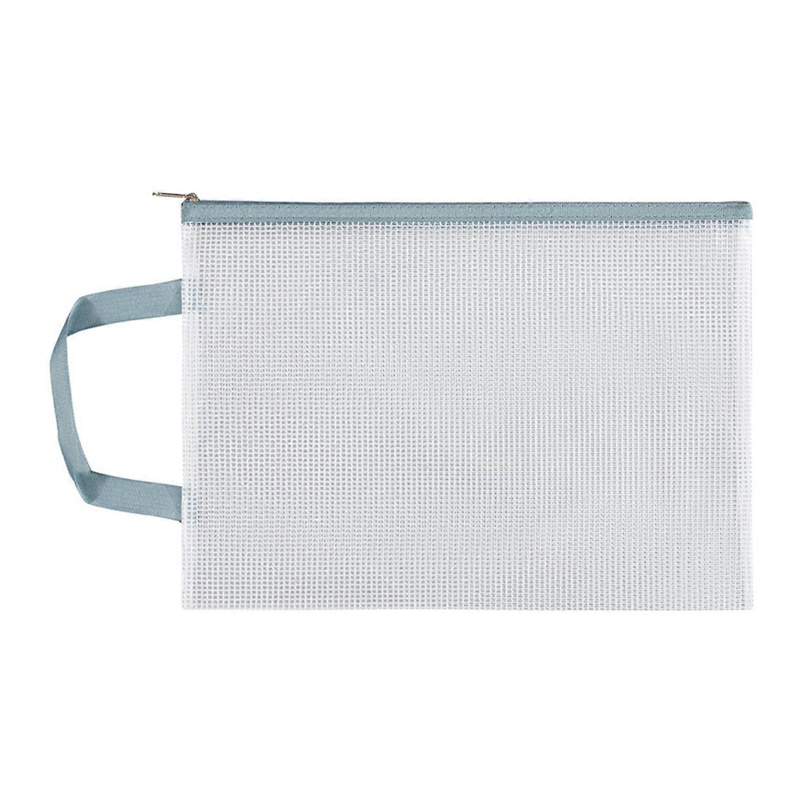 Waterproof Zip File Folder with Mesh for Letter Size Documents