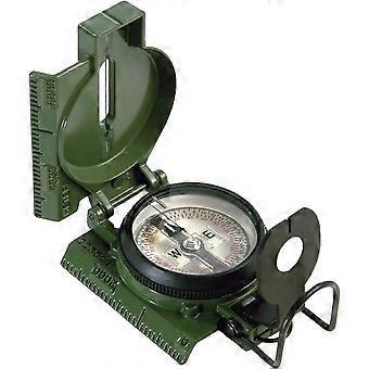 Boussoles de poche précises, couleur vert olive, modèle 2026, avec étui. Boussoles phosphorescentes étanches, conformes aux normes militaires américaines, idéales pour la randonnée et le camping.