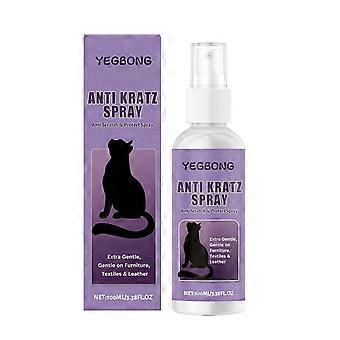 Yegbong Cat Anti-Scratch Spray Behavior Guide Furniture Protection Multi-Pet Family Application Mild Formula