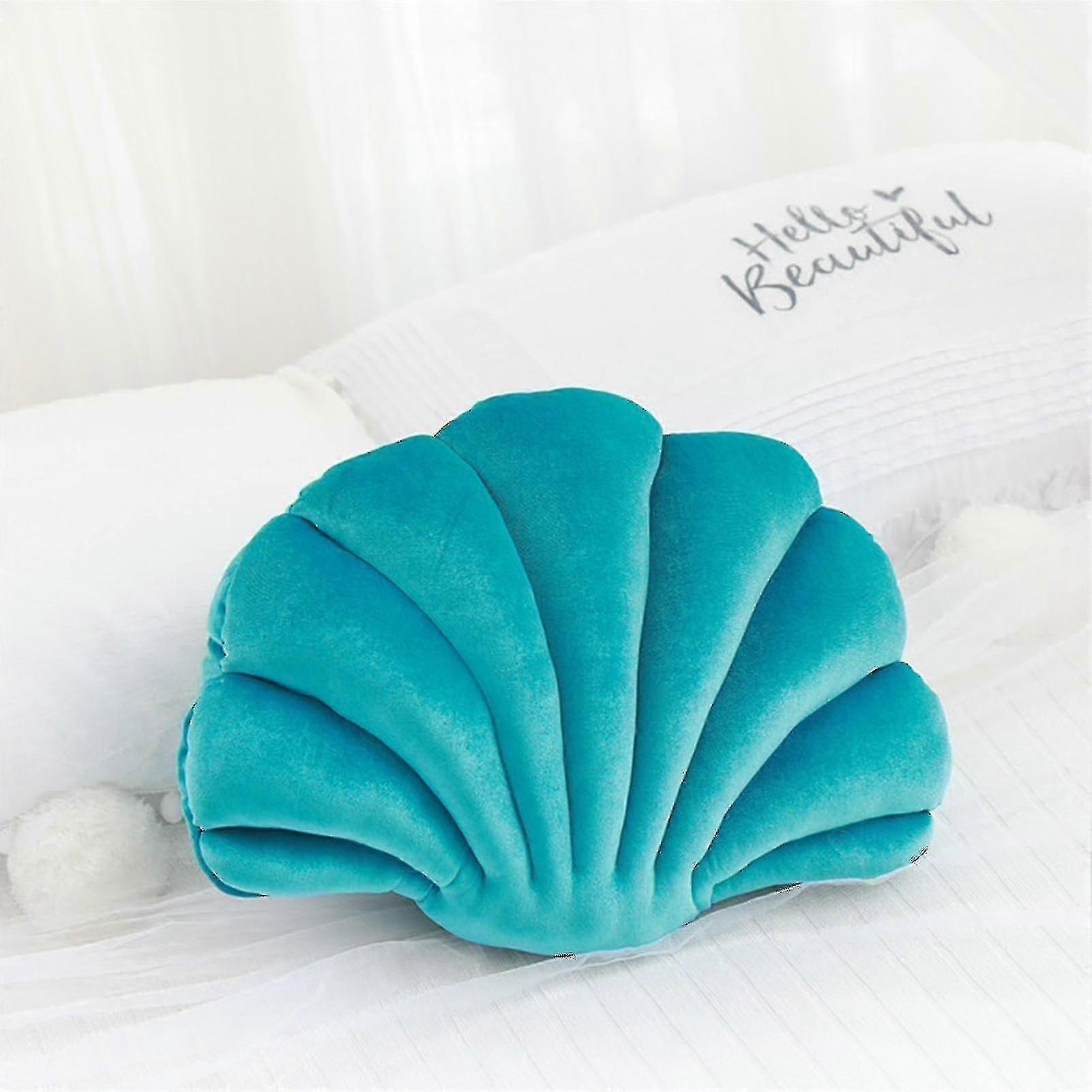 Plush Sea Theme Seashell Conch Pillowslip For