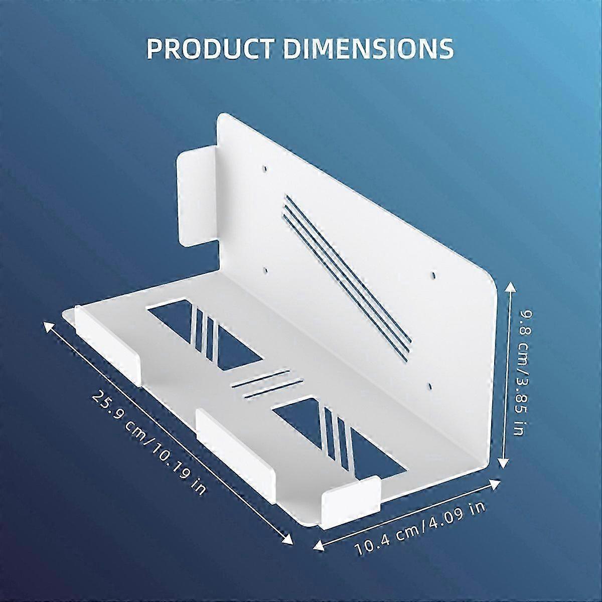Wall mount for Pro Console wall organizer, white-SSZFV