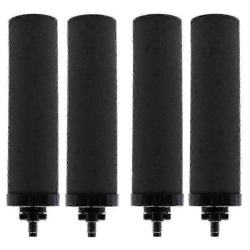 gravity-fed water filter replacement 4-pack activated carbon