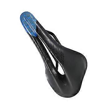 Fiets Zadel Kussen Schokabsorberend Ademend Comfortabel PU Hoge Elasticiteit Fiets Zadel Vervanging Zwart Blauw Gratis Maat