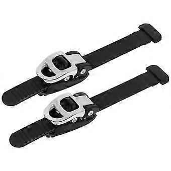 PVC Roller Skate Shoes Buckles for Skating with 2Pcs Replaceable Straps