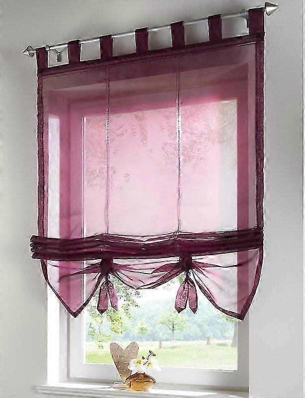 Light-Blocking Tie-Up Valance