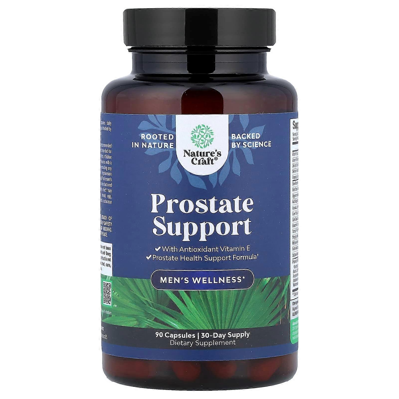 Nature's Craft, Men's Wellness, Prostate Support, 90 Capsules