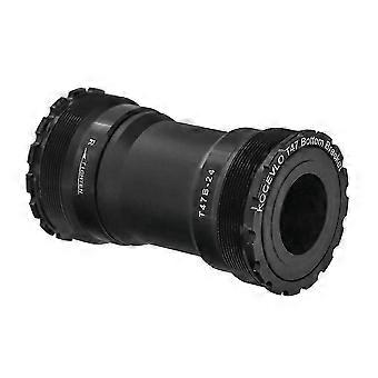 KOCEVLO T47 Threaded Bottom Bracket Inner Diameter 47Mm Width 68-86.5MM Aluminum Bearing compatible with 24MM Cranksets Central Axis