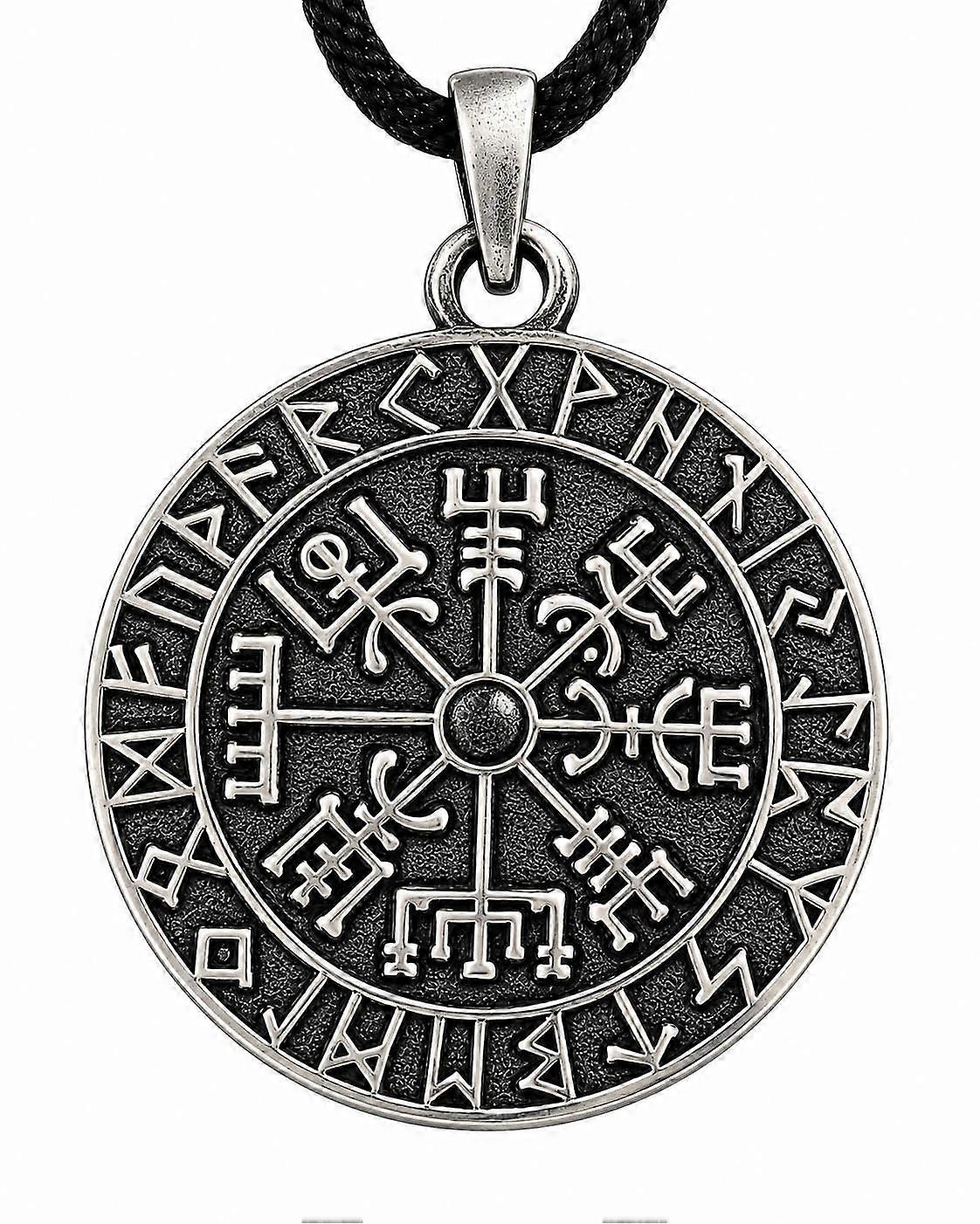 Pendant 99 Viking Compass - Pewter