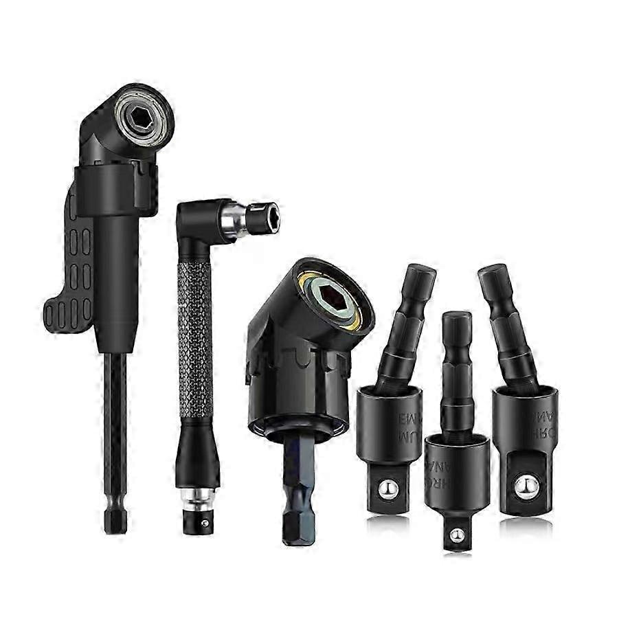 6-Pack Right-Angle Steel Bit Adapter