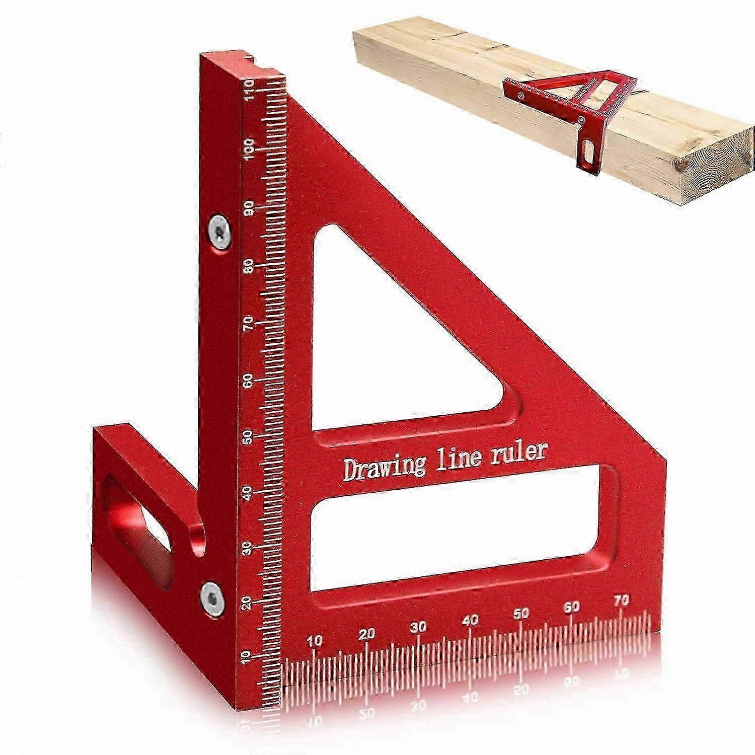 Aluminum 3D Measuring Triangle Square