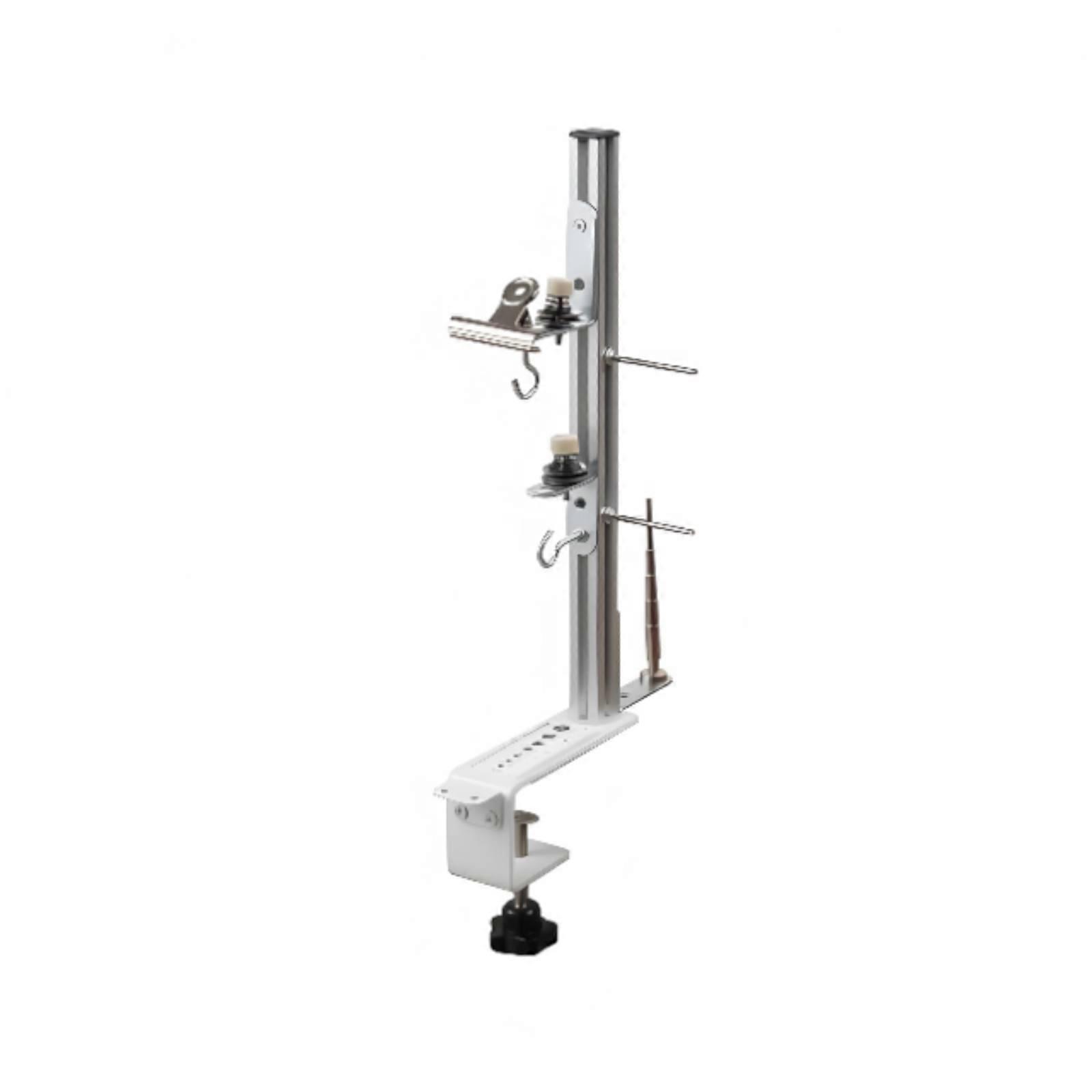 Tabletop Weaving Frame with Table Clamp built-in Thread directors, Weaving work